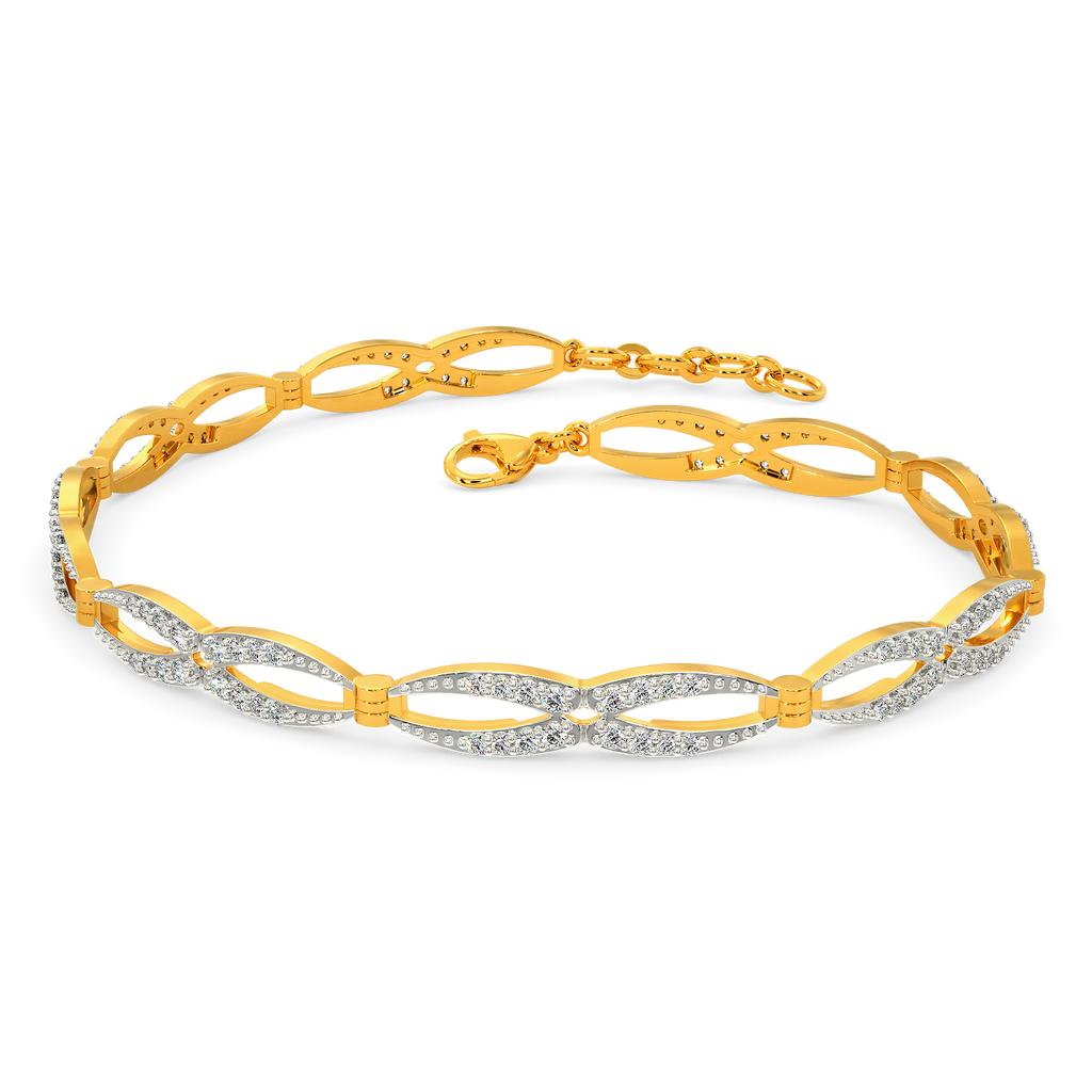 Rise n Grey Diamond Bracelets