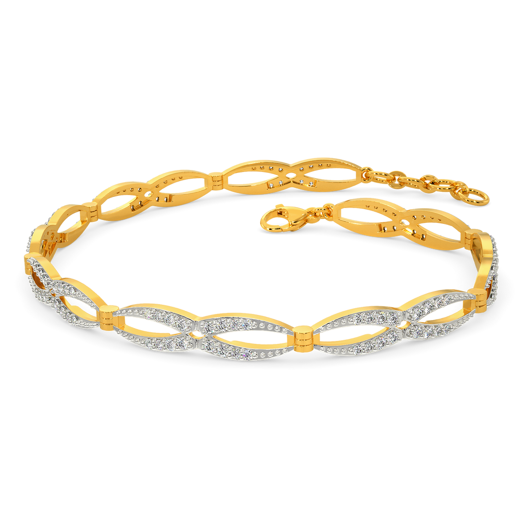 Rise n Grey Diamond Bracelets