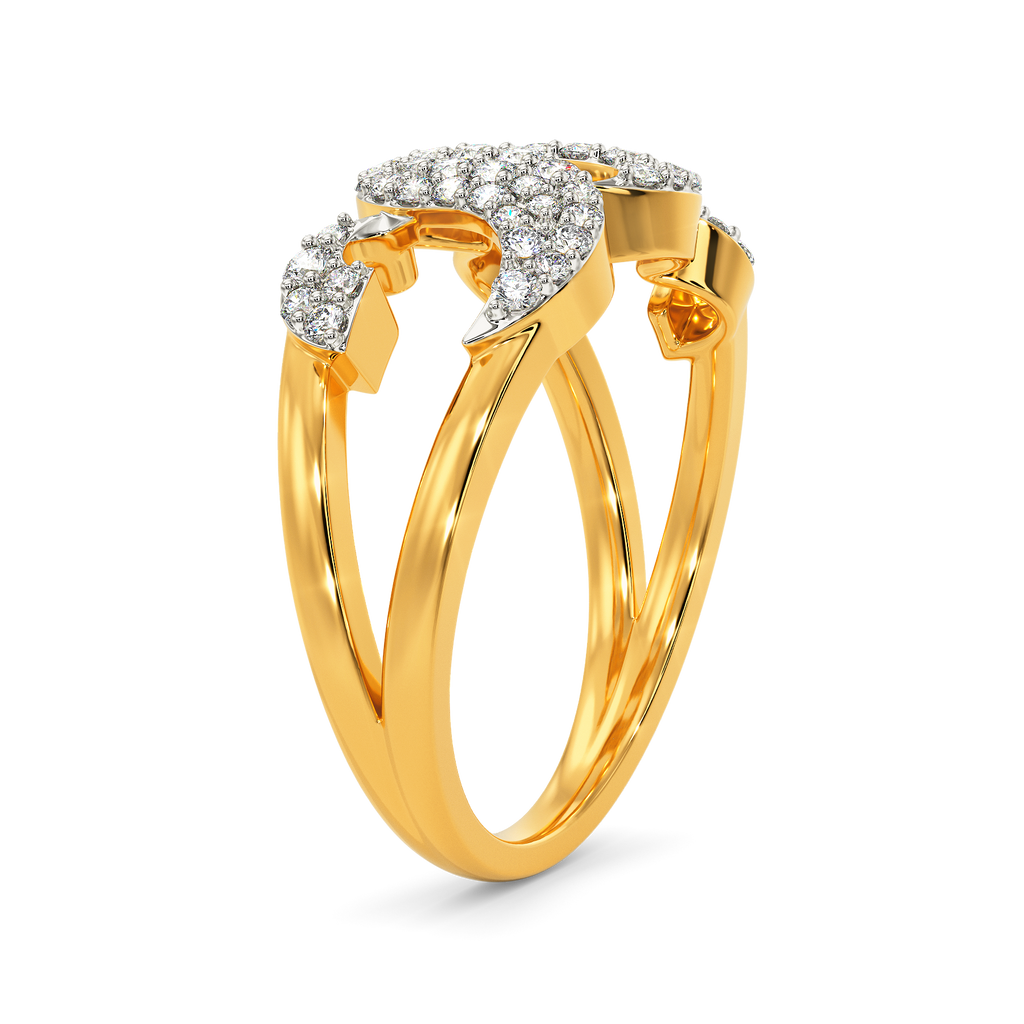 Grey Noir Diamond Rings