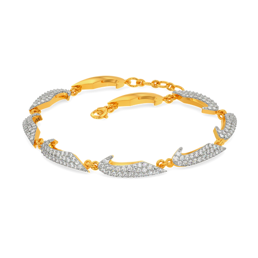 Express in Grey Diamond Bracelets