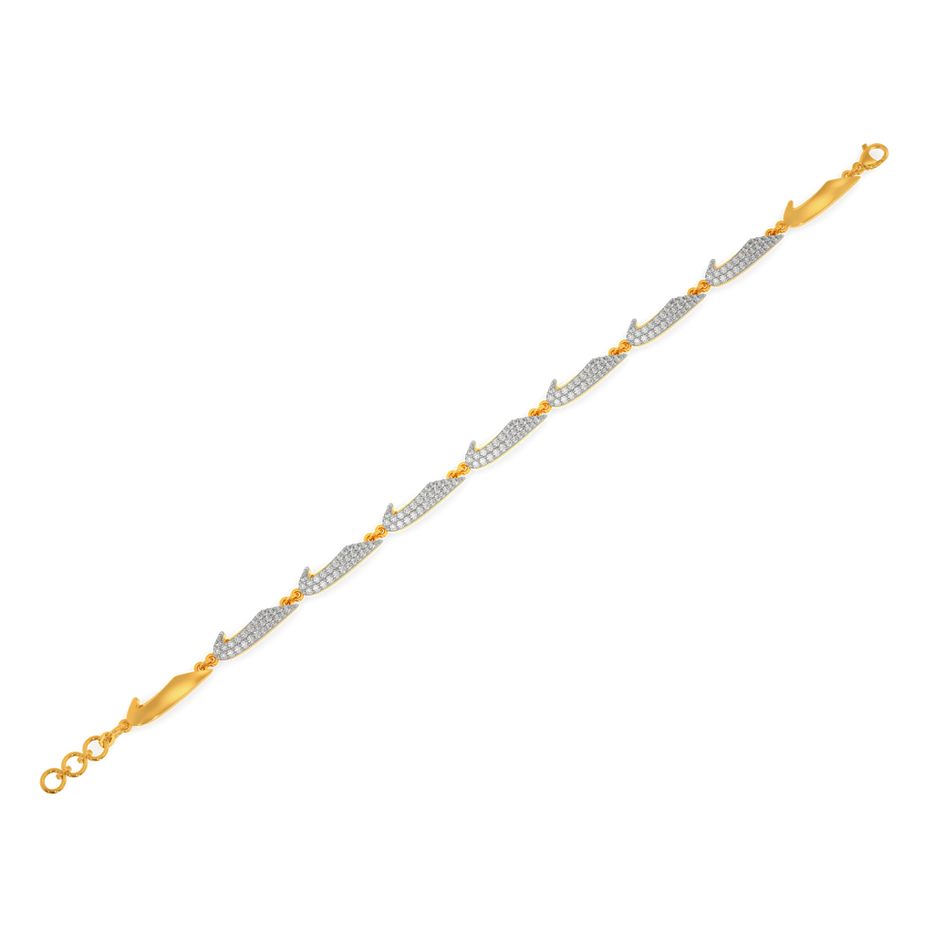 Express in Grey Diamond Bracelets