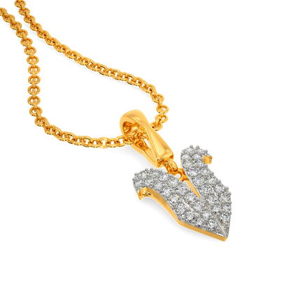 Express in Grey Diamond Pendants