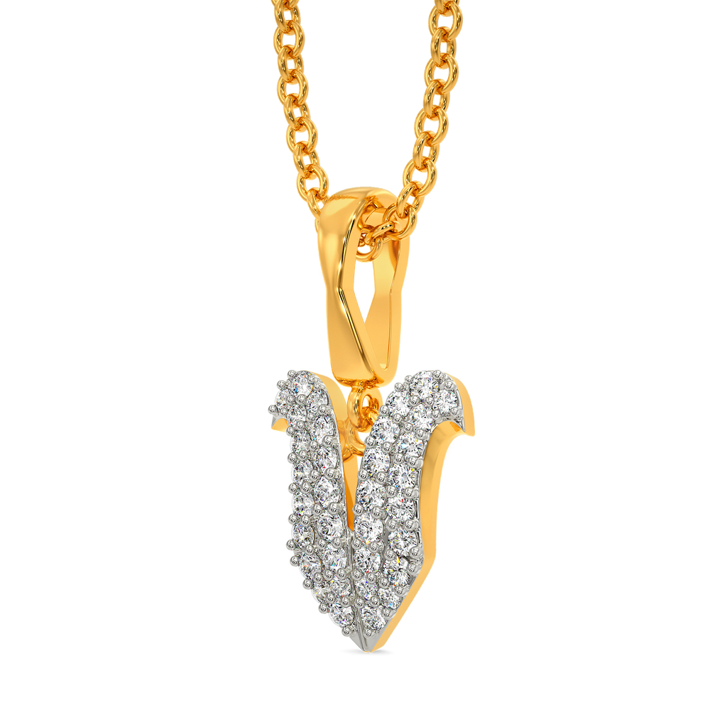Express in Grey Diamond Pendants