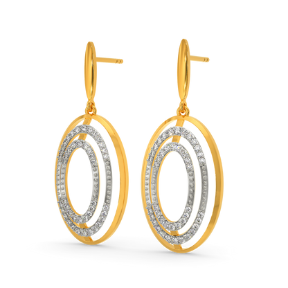 Volume Rush Diamond Earrings