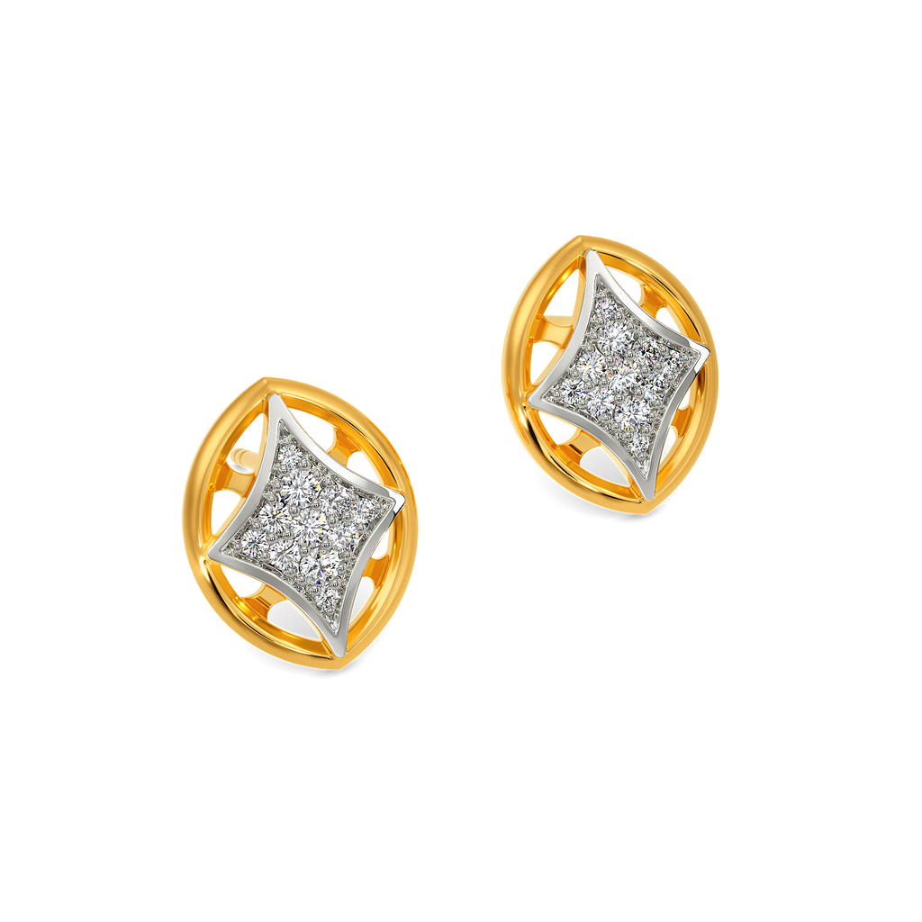 Gothic Fairytale Diamond Earrings