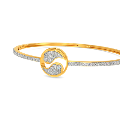 Smudged N Smokey Diamond Bangles