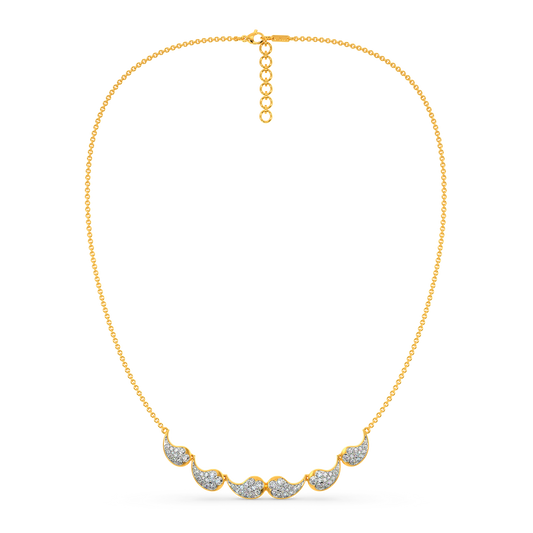 Smudged N Smokey Diamond Necklaces