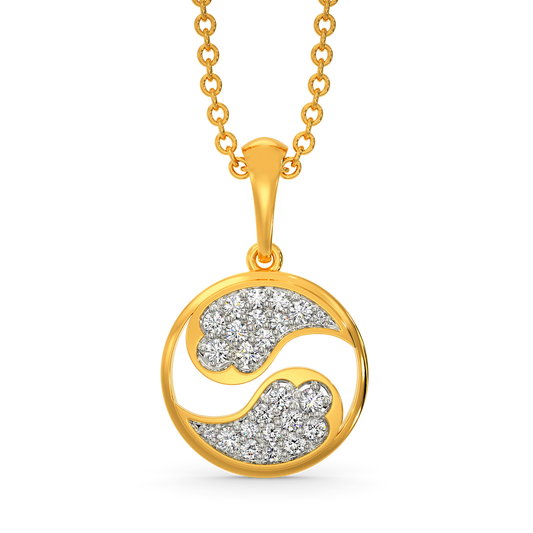 Smudged N Smokey Diamond Pendants