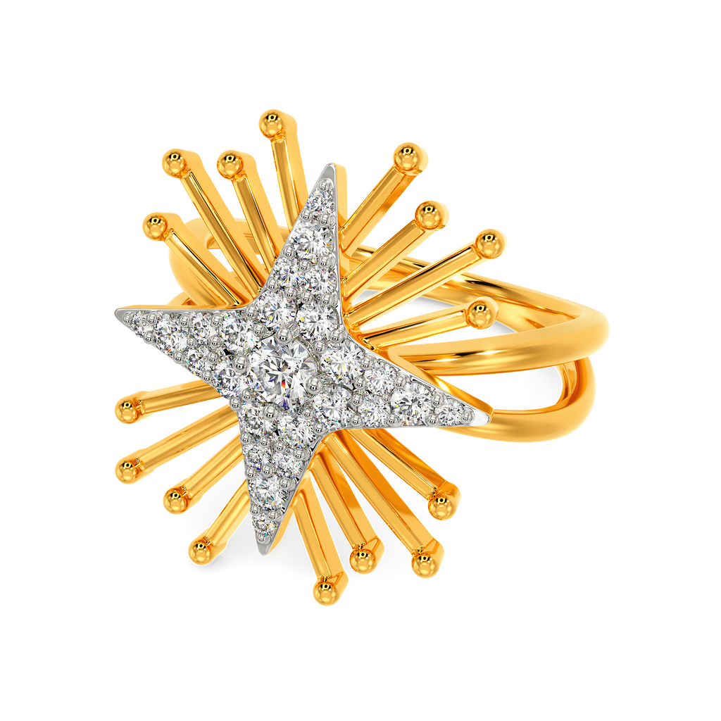 Just Beaded Diamond Rings