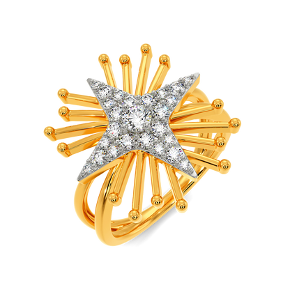 Just Beaded Diamond Rings