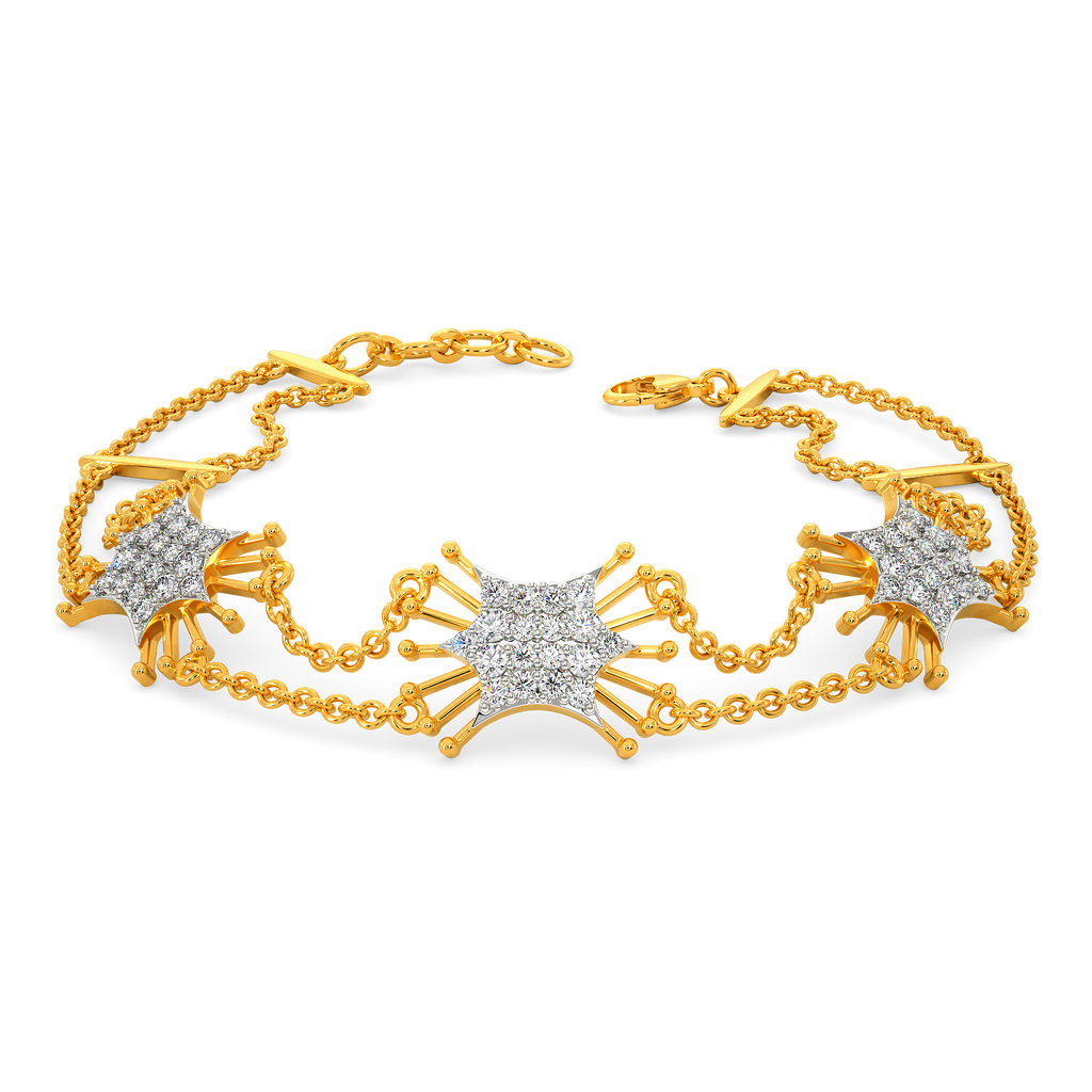 Playful Beads Diamond Bracelets