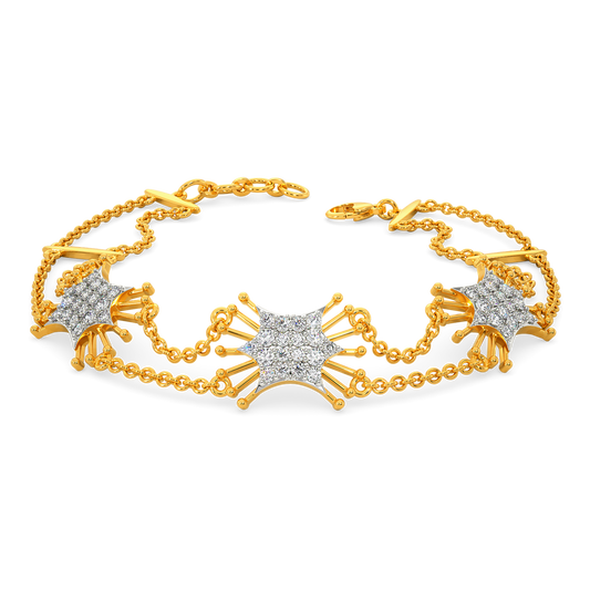 Playful Beads Diamond Bracelets
