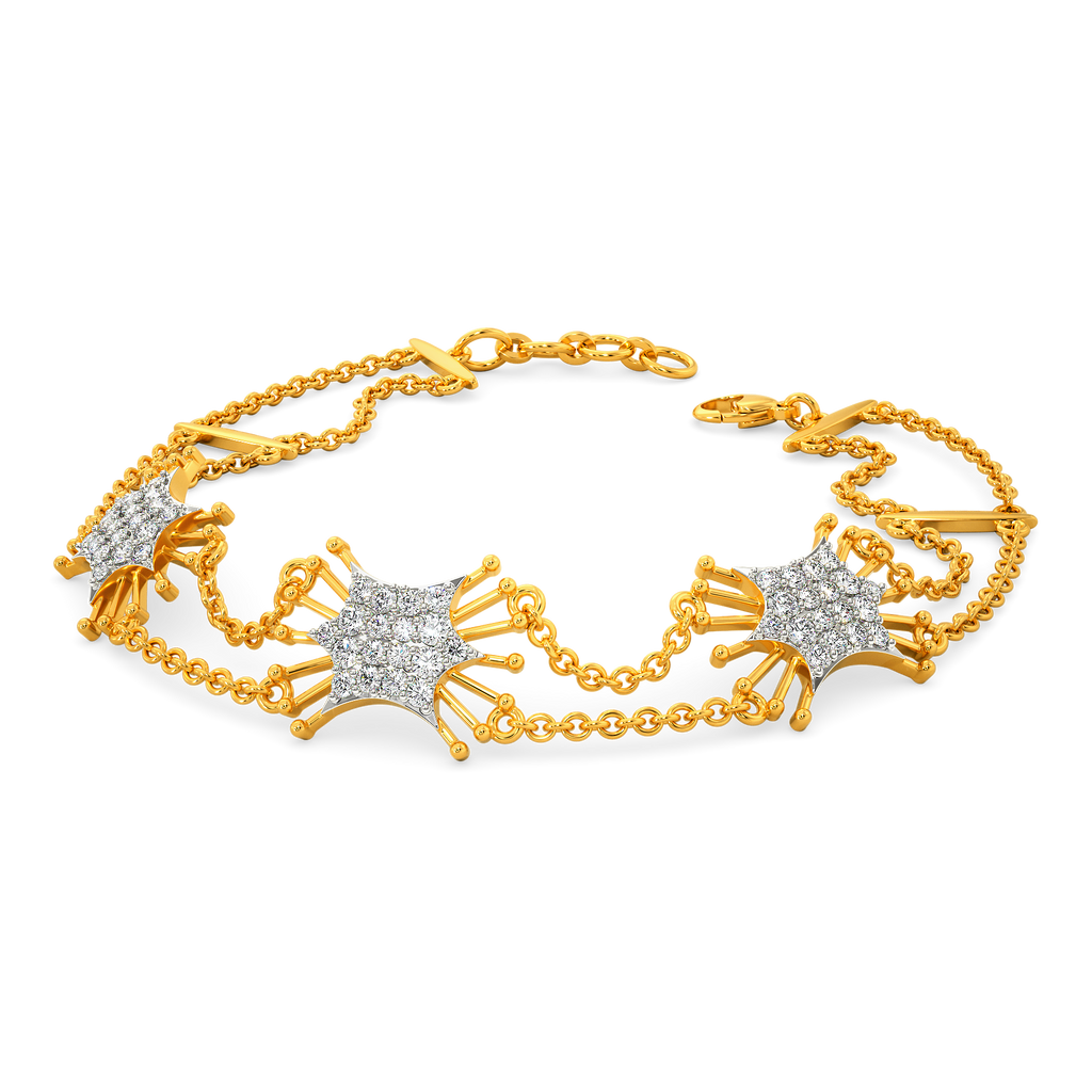 Playful Beads Diamond Bracelets