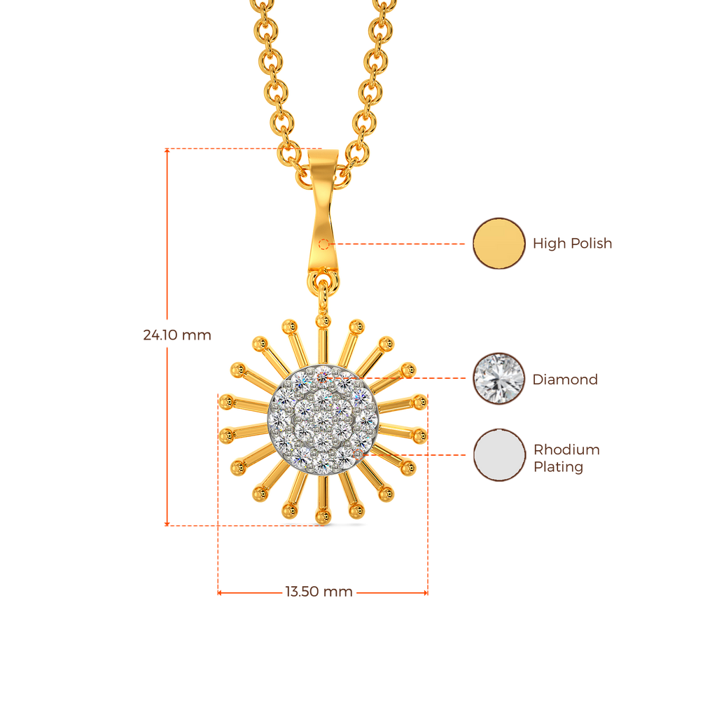Beadazzled Diamond Pendants