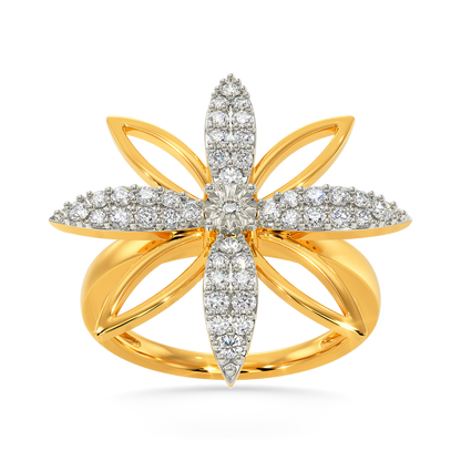 Dare to Bloom Diamond Rings