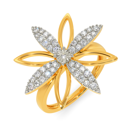 Dare to Bloom Diamond Rings