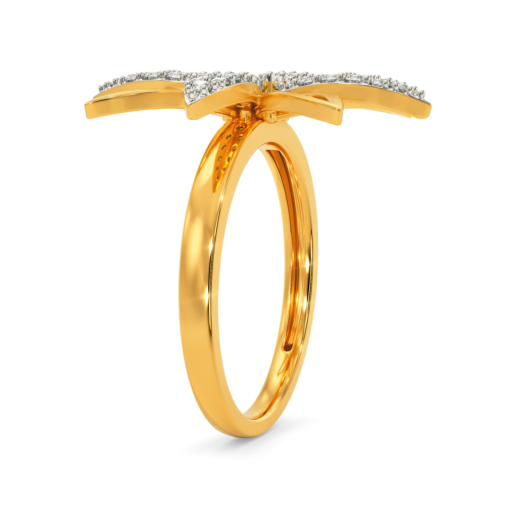 Dare to Bloom Diamond Rings