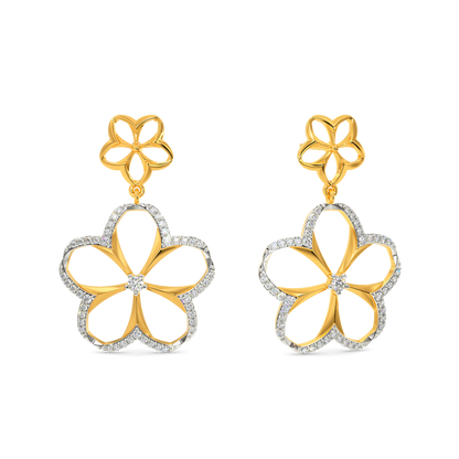 Bloom Like Magnolia Diamond Earrings