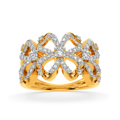 Mystic Bloom Diamond Rings