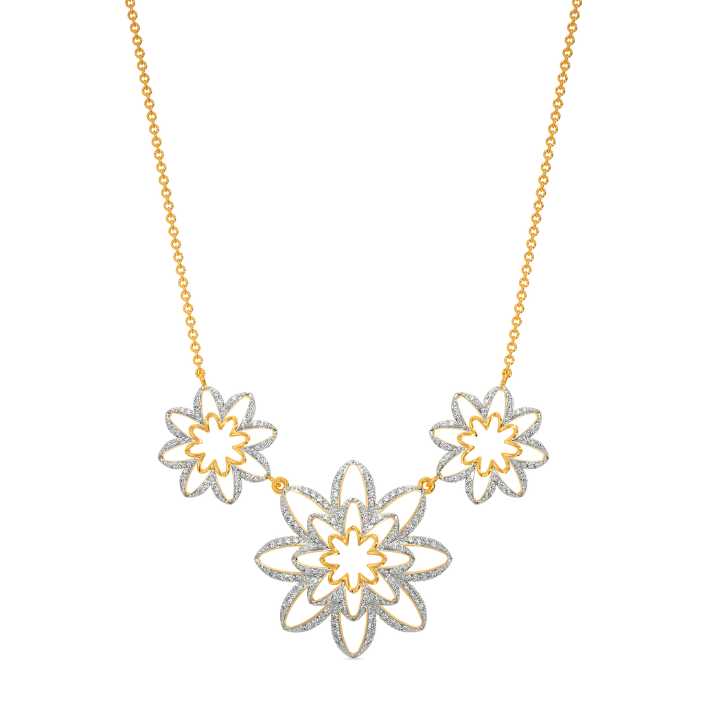 Blooms Party Diamond Necklaces