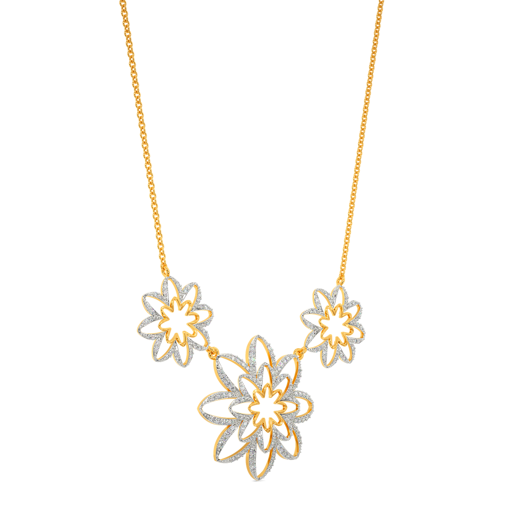 Blooms Party Diamond Necklaces