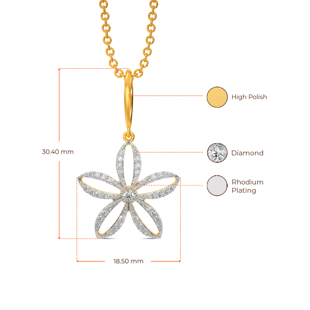 Blooms Party Diamond Pendants