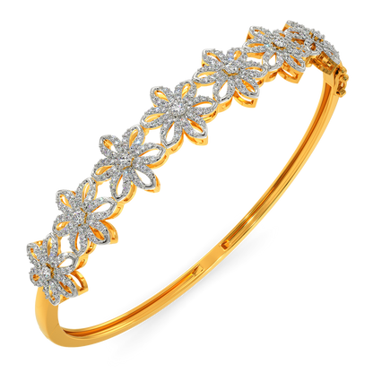 Season de Flora Diamond Bangles