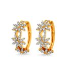 Your Flora Story Diamond Earrings