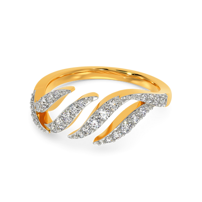 Dramatic Feathers Diamond Rings