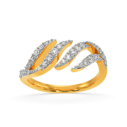 Dramatic Feathers Diamond Rings