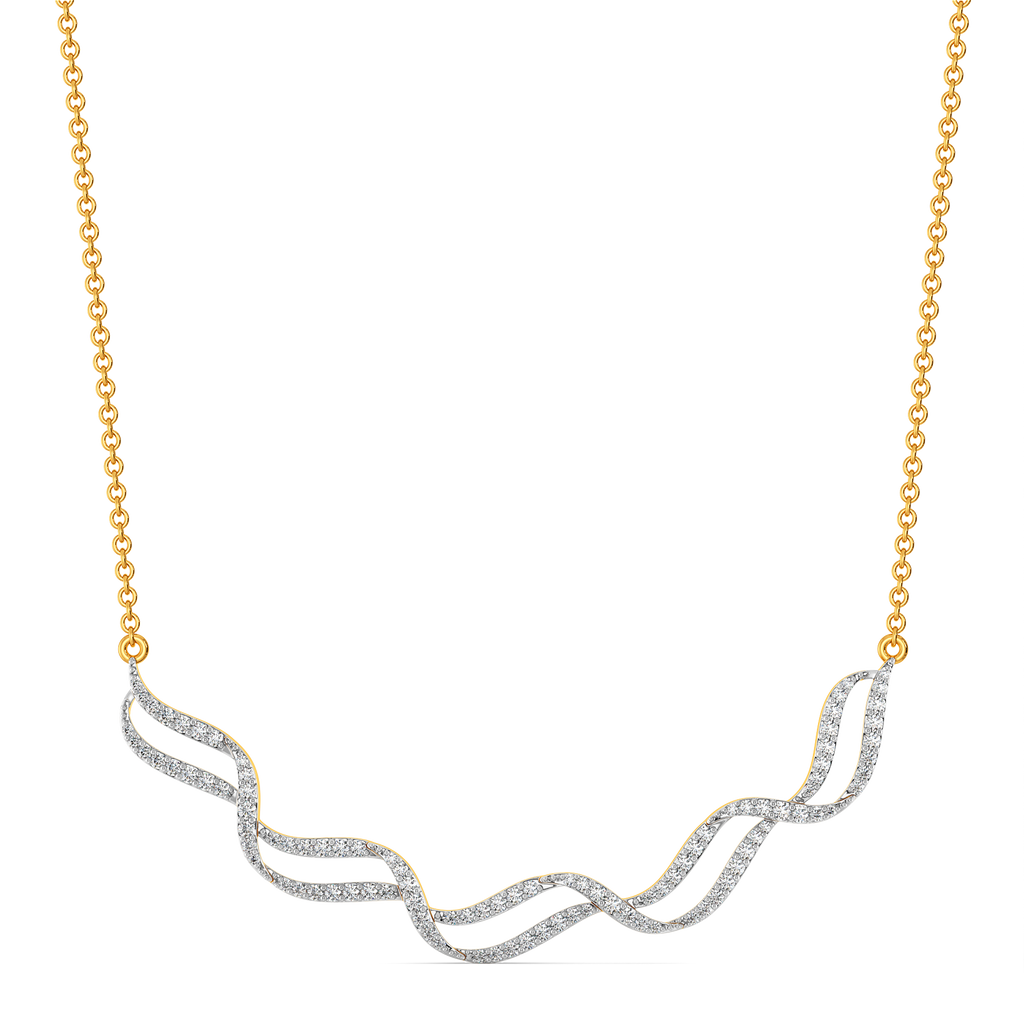 Dramatic Feathers Diamond Necklaces