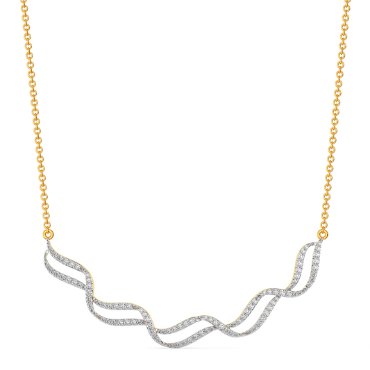 Dramatic Feathers Diamond Necklaces