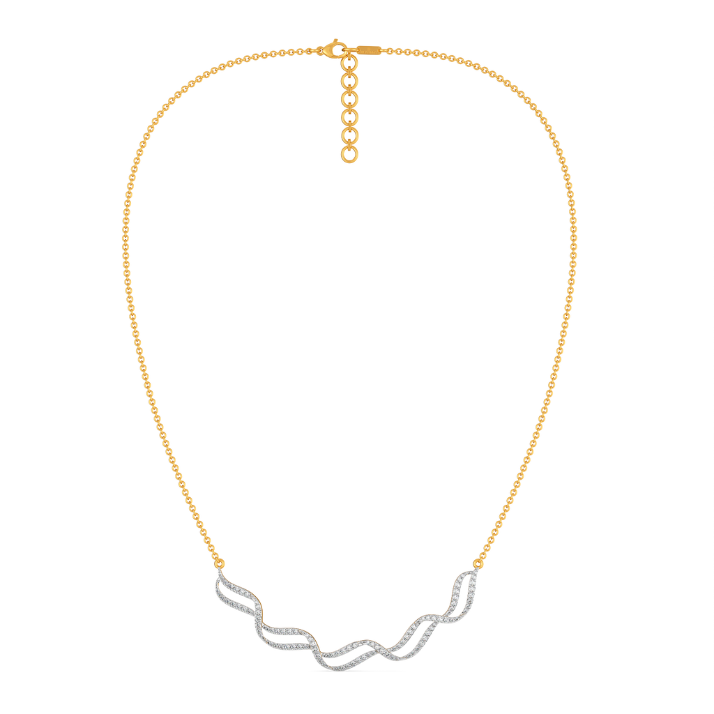 Dramatic Feathers Diamond Necklaces