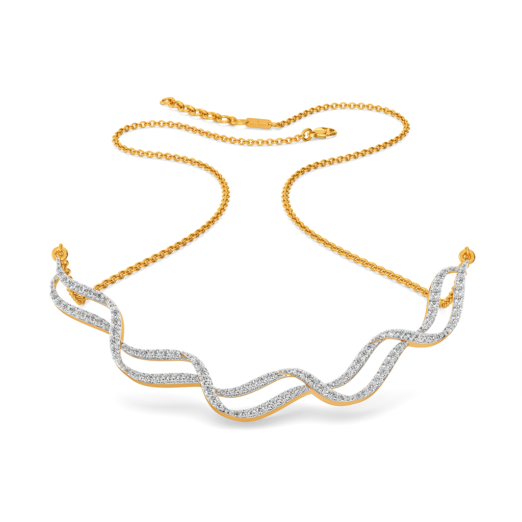 Dramatic Feathers Diamond Necklaces