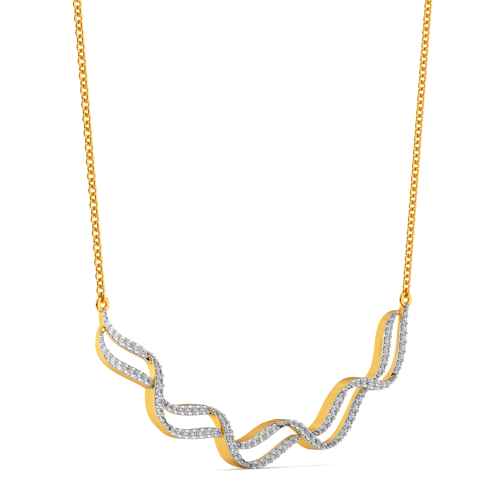 Dramatic Feathers Diamond Necklaces