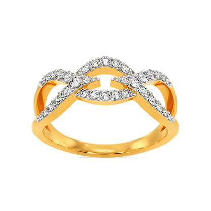 Feather Freedom Diamond Rings