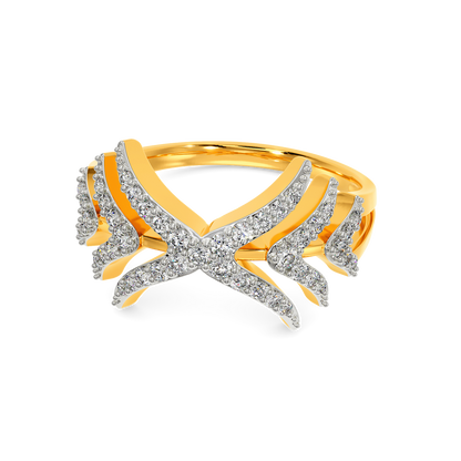 Show your Feathers Diamond Rings