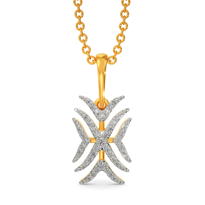 Show your Feathers Diamond Pendants