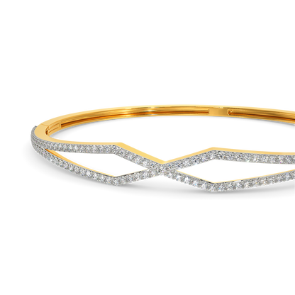Shape Play Diamond Bangles