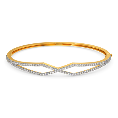 Shape Play Diamond Bangles