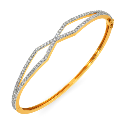 Shape Play Diamond Bangles