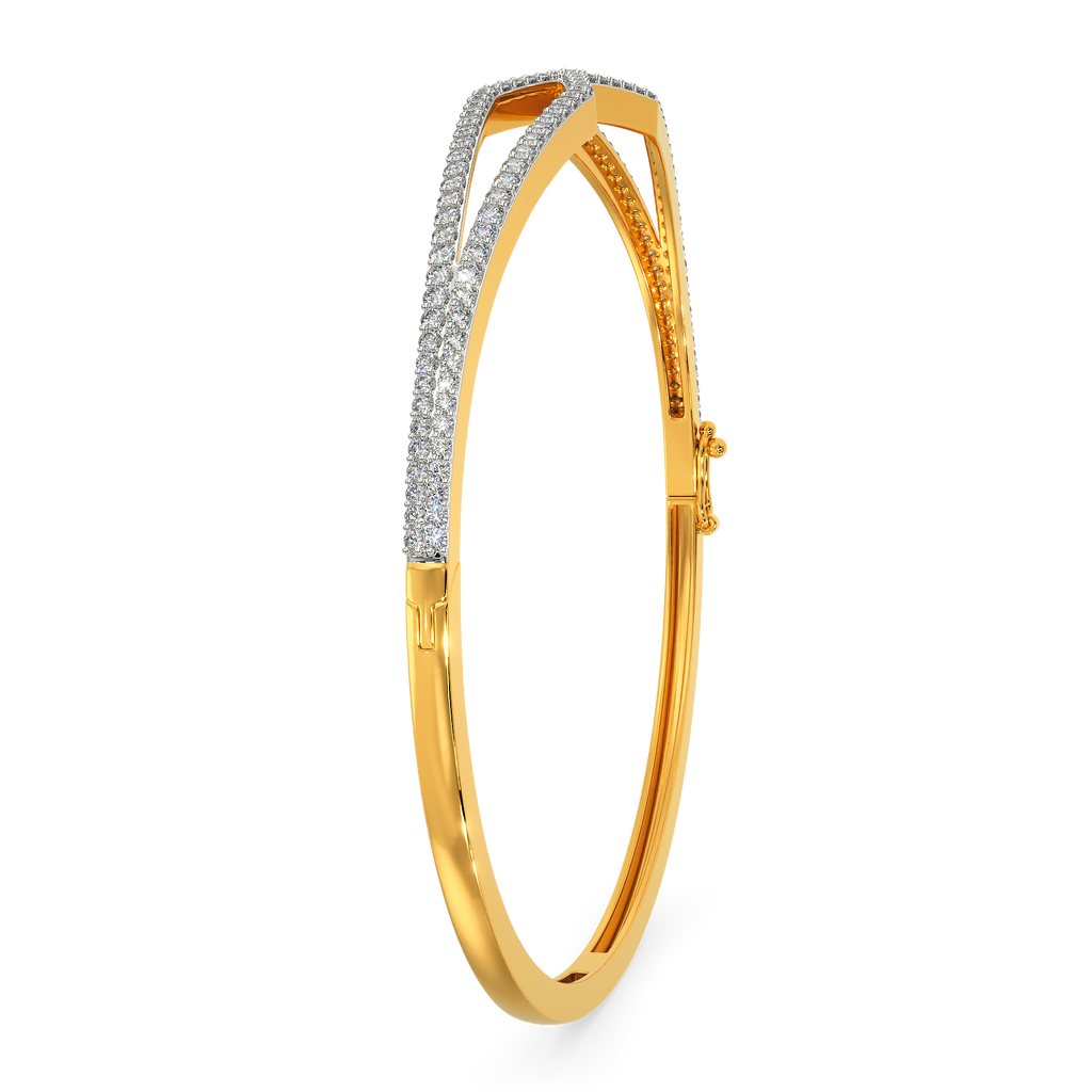 Shape Play Diamond Bangles