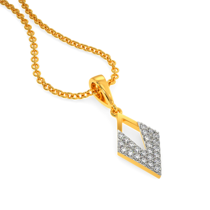 Shape Play Diamond Pendants