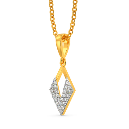 Shape Play Diamond Pendants