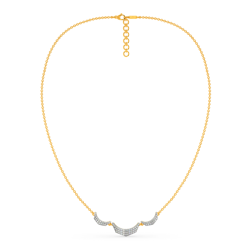 Geometrica Diamond Necklaces