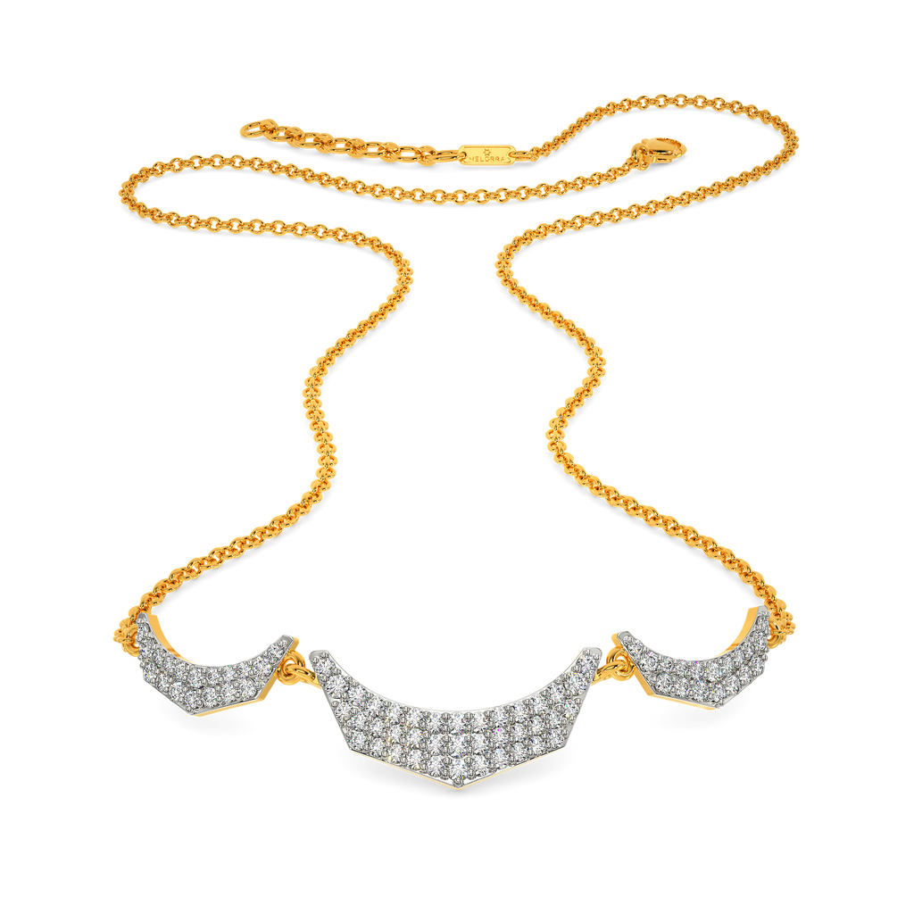 Geometrica Diamond Necklaces