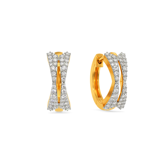 Having a Moment Diamond Earrings