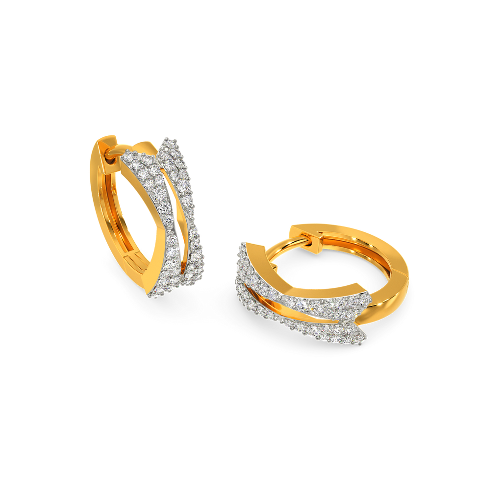 Having a Moment Diamond Earrings