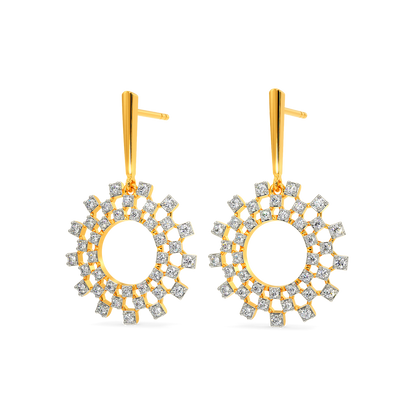 Bling of Resurgence Diamond Earrings