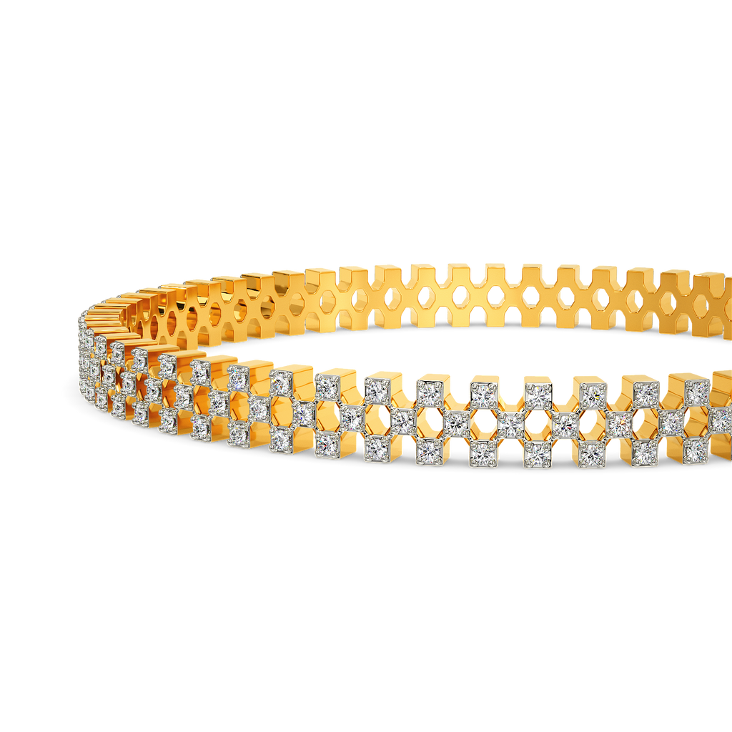 Bling of Resurgence Diamond Bangles